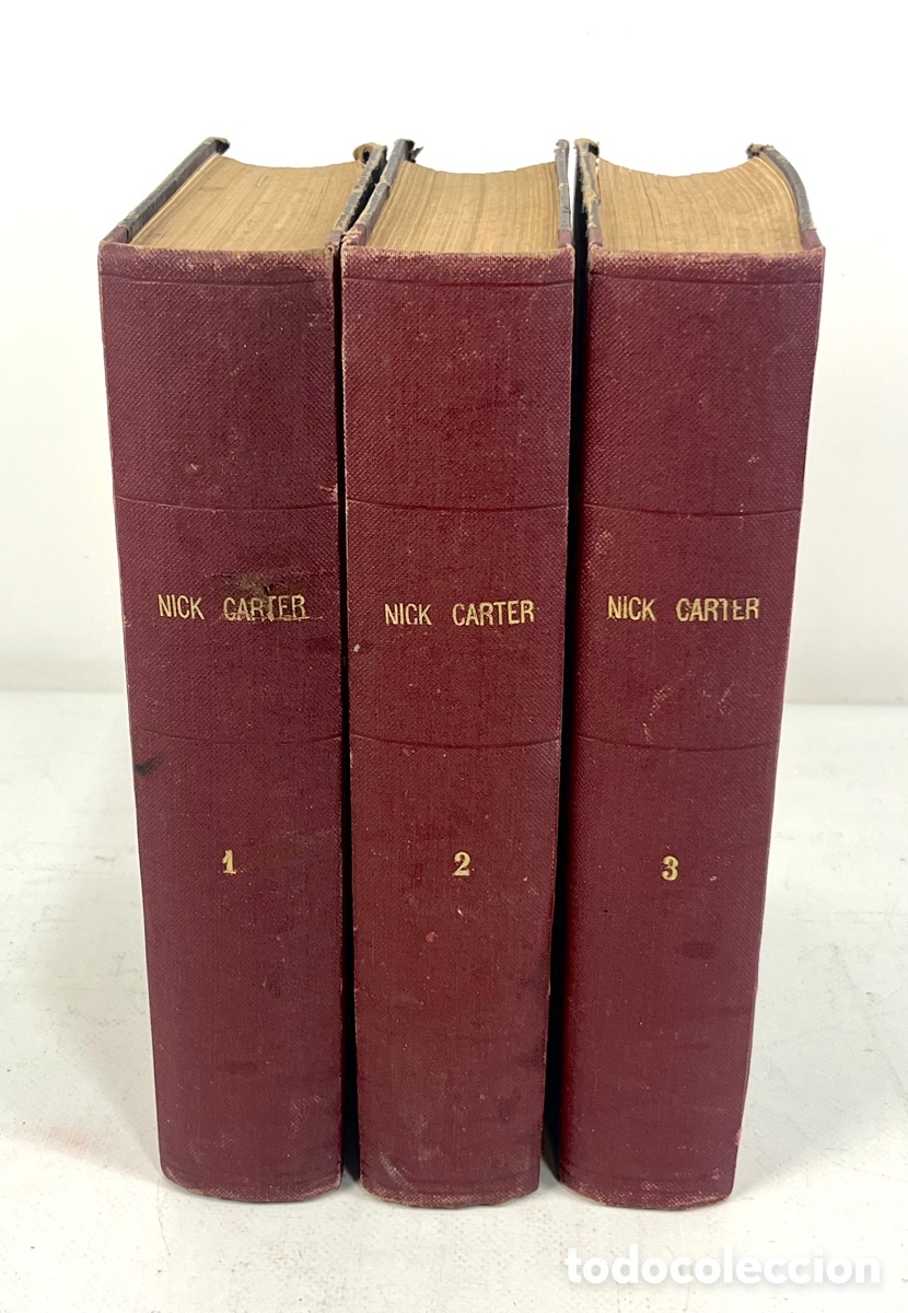 C&oacute;mics: ULTIMOS EPISODIOS DE NICK CARTER - COMPLETO - DEL 1 AL 100 - 3 TOMOS - Foto 2
