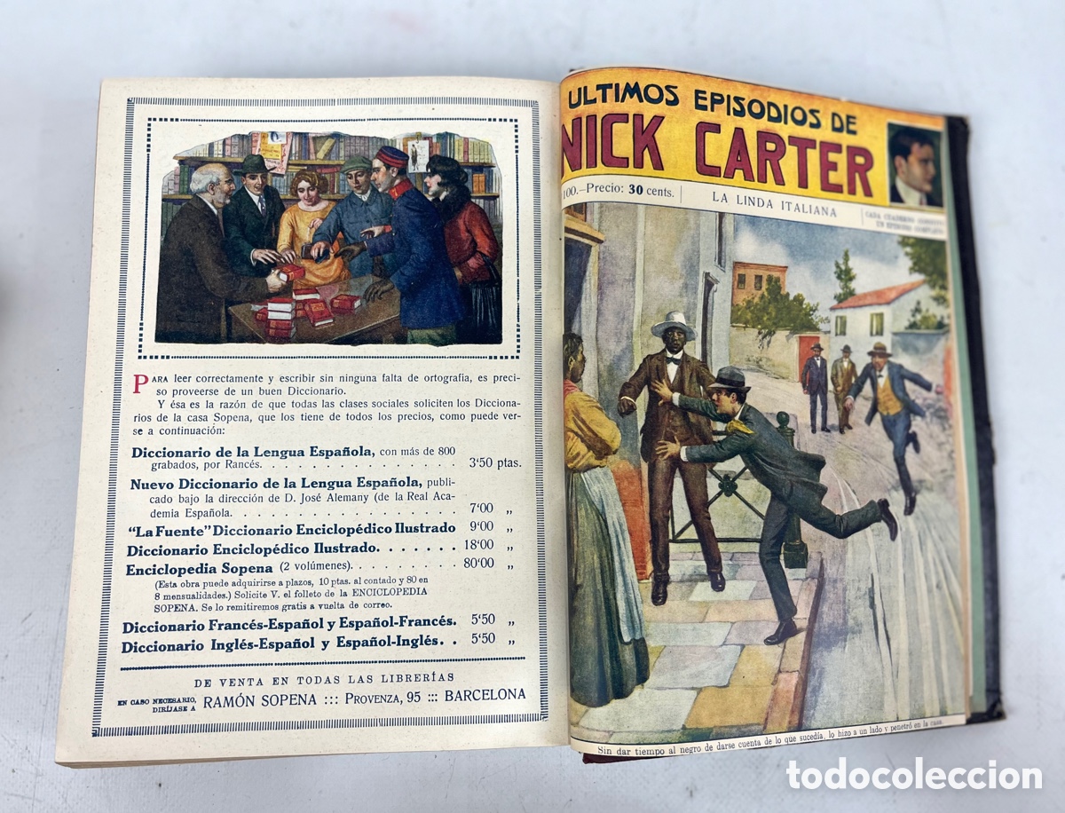 C&oacute;mics: ULTIMOS EPISODIOS DE NICK CARTER - COMPLETO - DEL 1 AL 100 - 3 TOMOS - Foto 4