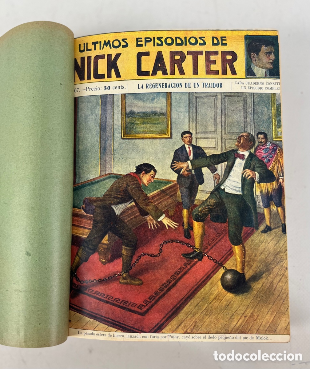 C&oacute;mics: ULTIMOS EPISODIOS DE NICK CARTER - COMPLETO - DEL 1 AL 100 - 3 TOMOS - Foto 3