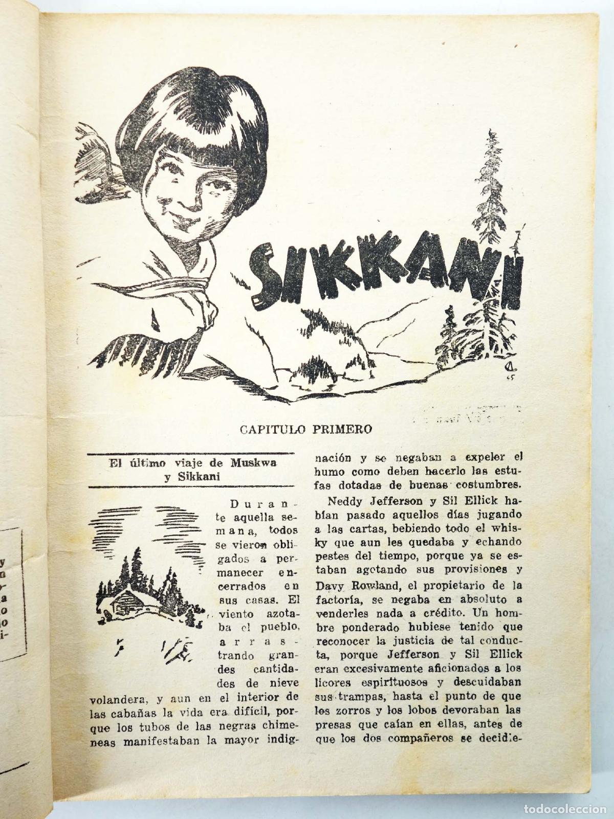C&oacute;mics: NOVELAS DEL NORTE 9. SIKKANI (Rob H. Curtis) Cliper, 1945 - Foto 4
