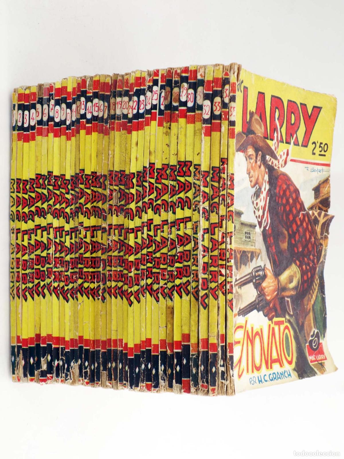 C&oacute;mics: MAC LARRY 1 A 35. COMPLETA (H.C. Granch) Cliper, 1946 - Foto 3