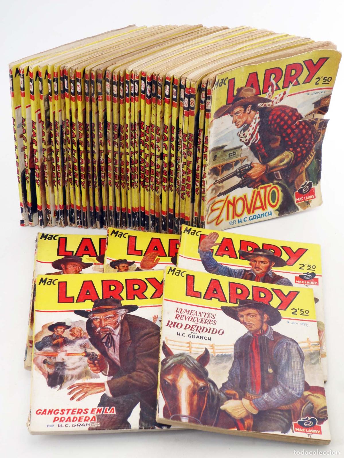 C&oacute;mics: MAC LARRY 1 A 35. COMPLETA (H.C. Granch) Cliper, 1946 - Foto 1