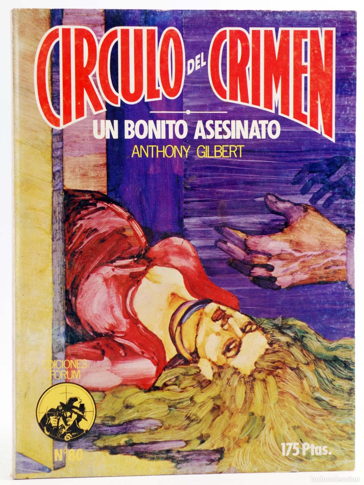 C&oacute;mics: C&Iacute;RCULO DEL CRIMEN 80. UN BONITO ASESINATO (Anthony Gilbert) Forum, 1984 - Foto 1