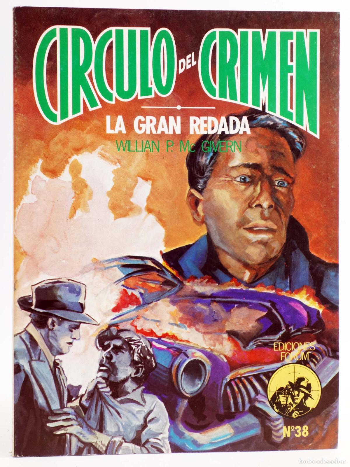 C&oacute;mics: C&Iacute;RCULO DEL CRIMEN 38. LA GRAN REDADA (William P. Mcgivern) Forum, 1983 - Foto 1