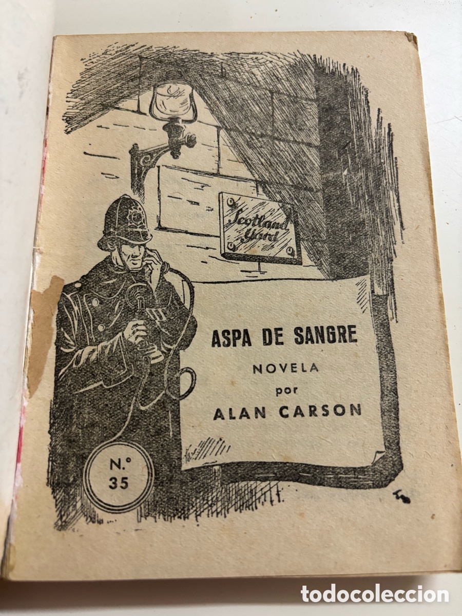 C&oacute;mics: Aspa de sangre/ Alan Carson / Scotland Yard n 35 - Foto 2