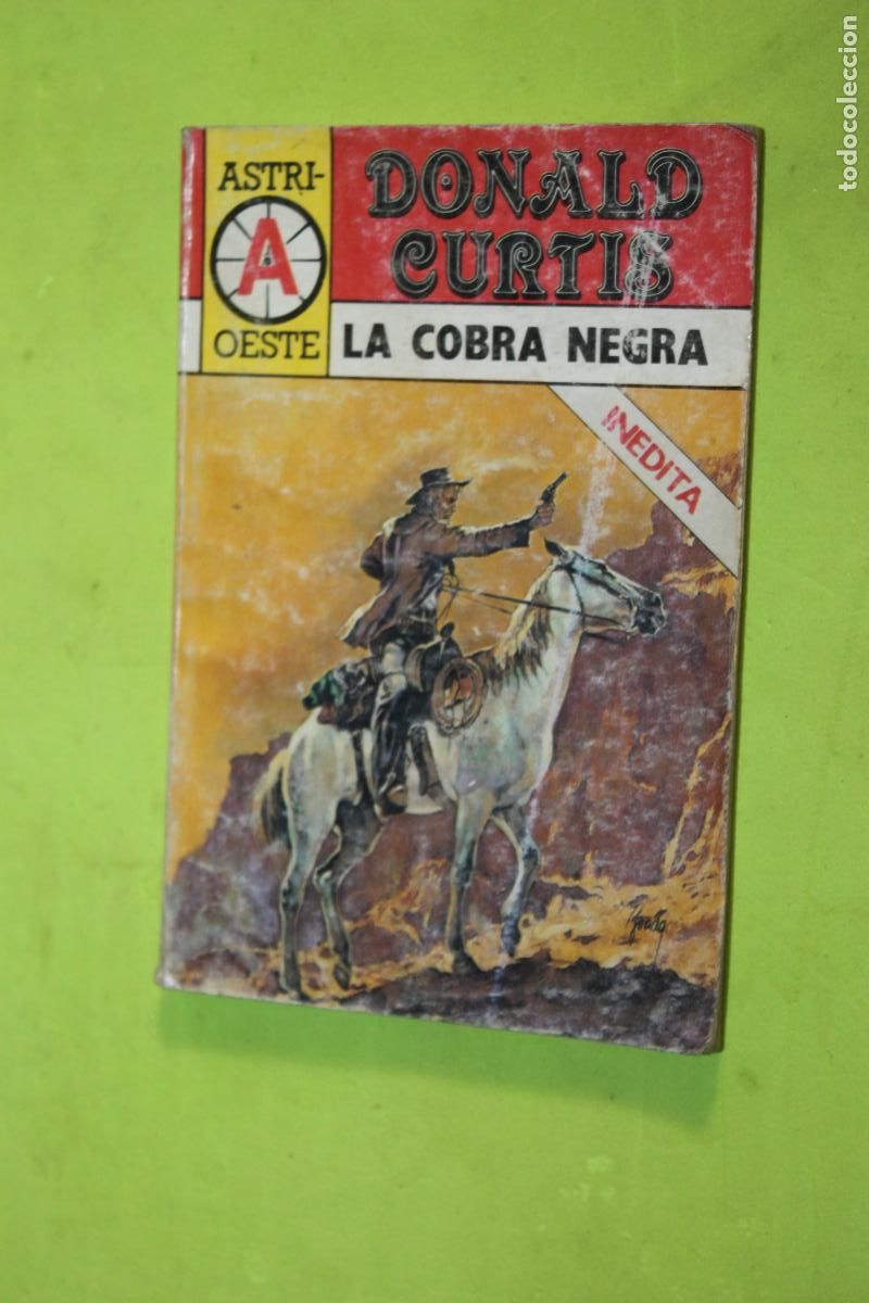 C&oacute;mics: DONALD CURTIS, LA COBRA NEGRA, ASTRI-OESTE N&ordm; 181 - Foto 1