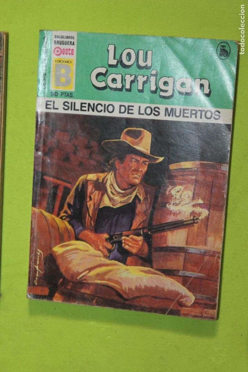 C&oacute;mics: LOU CARRIGAN, EL SILENCIO DE LOS MUERTOS, BRUGERA OESTE, N&ordm; 79 - Foto 1