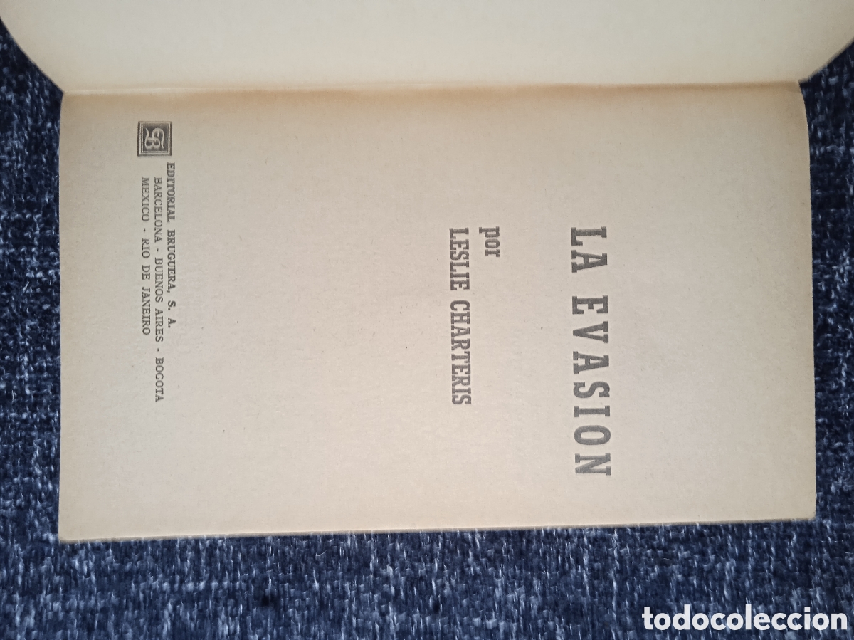 C&oacute;mics: EL SANTO EN LA EVASION / Leslie Charteris - Foto 2