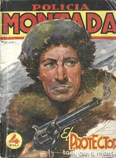 C&oacute;mics: EL PROTECTOR. DAN G. MORRIS. EXCLUSIVAS GERPLA. POLIC&Iacute;A MONTADA, N&ordm; 7. - Foto 1