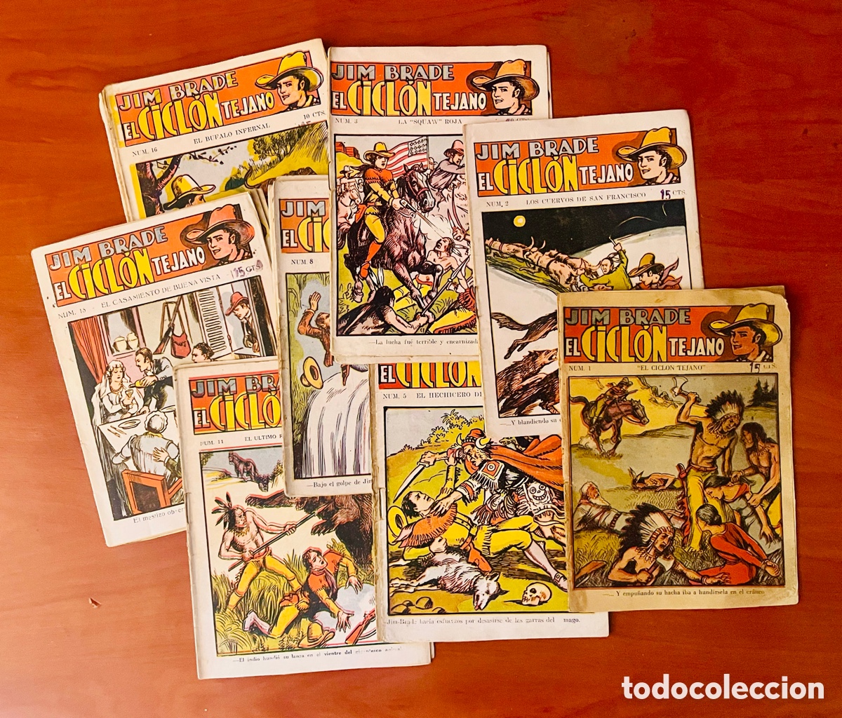 C&oacute;mics: COLECCI&Oacute;N JIM BRADE, 20 N&Uacute;MEROS COMPLETA, (EDICIONES MARCO) - Foto 1