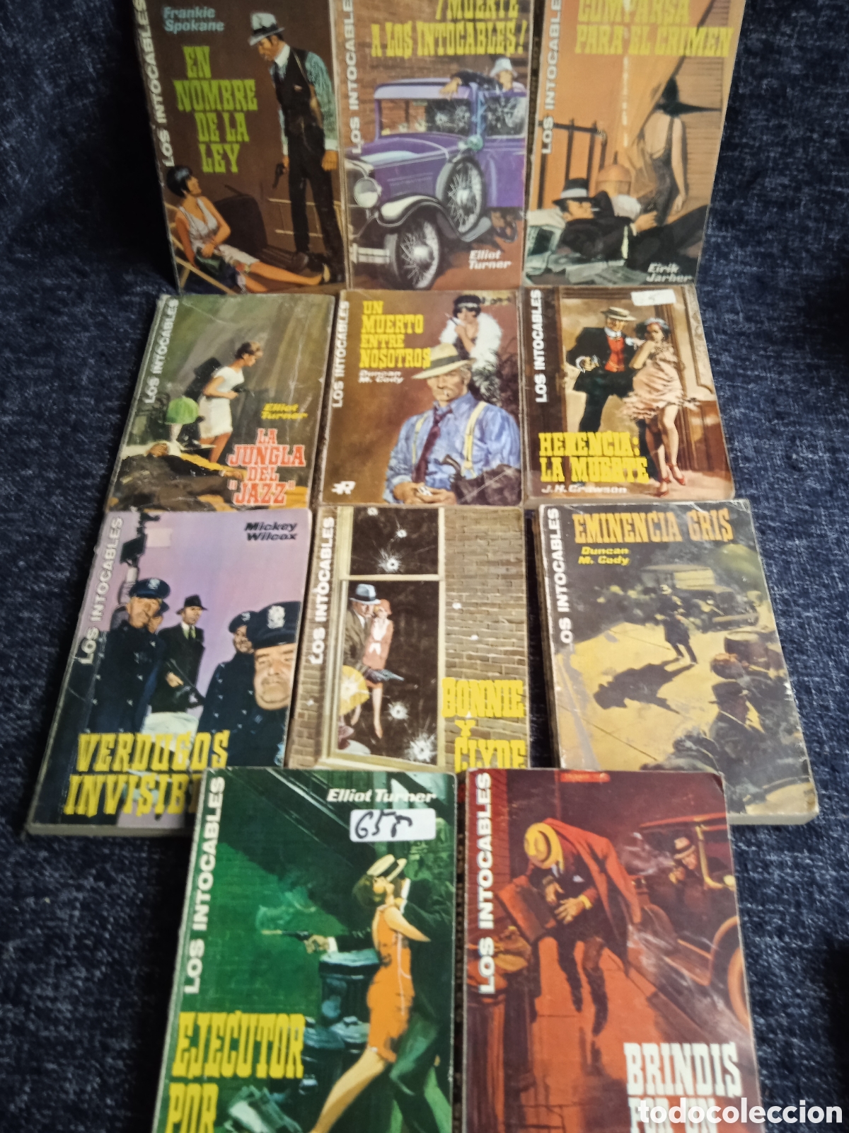 C&oacute;mics: LOS INTOCABLES. -LOTE DE 11 EJEMPLARES -ED. ROLLAN - Foto 1
