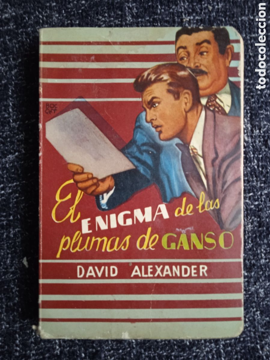 C&oacute;mics: BIBLIOTECA ORO BOLSILLO. - EL ENIGMA DE LAS PLUMAS DE GANSO. / DAVID ALEXANDER - Foto 1