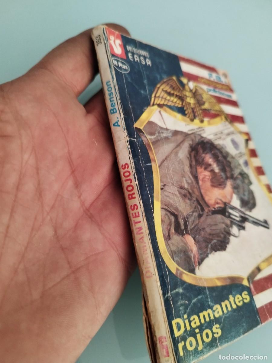 C&oacute;mics: Bolsilibro Easa FBI Diamantes rojos. Benson. - Foto 2