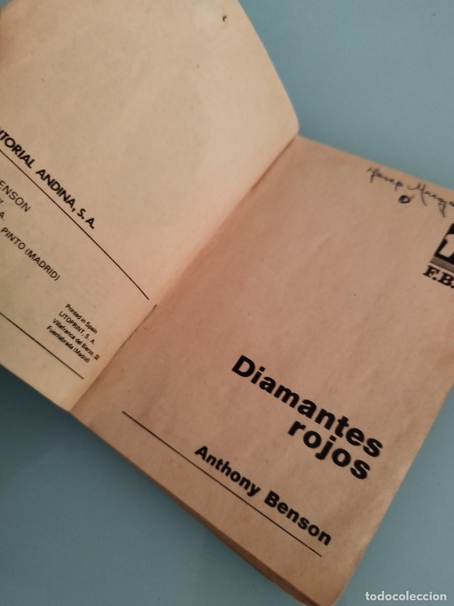 C&oacute;mics: Bolsilibro Easa FBI Diamantes rojos. Benson. - Foto 3