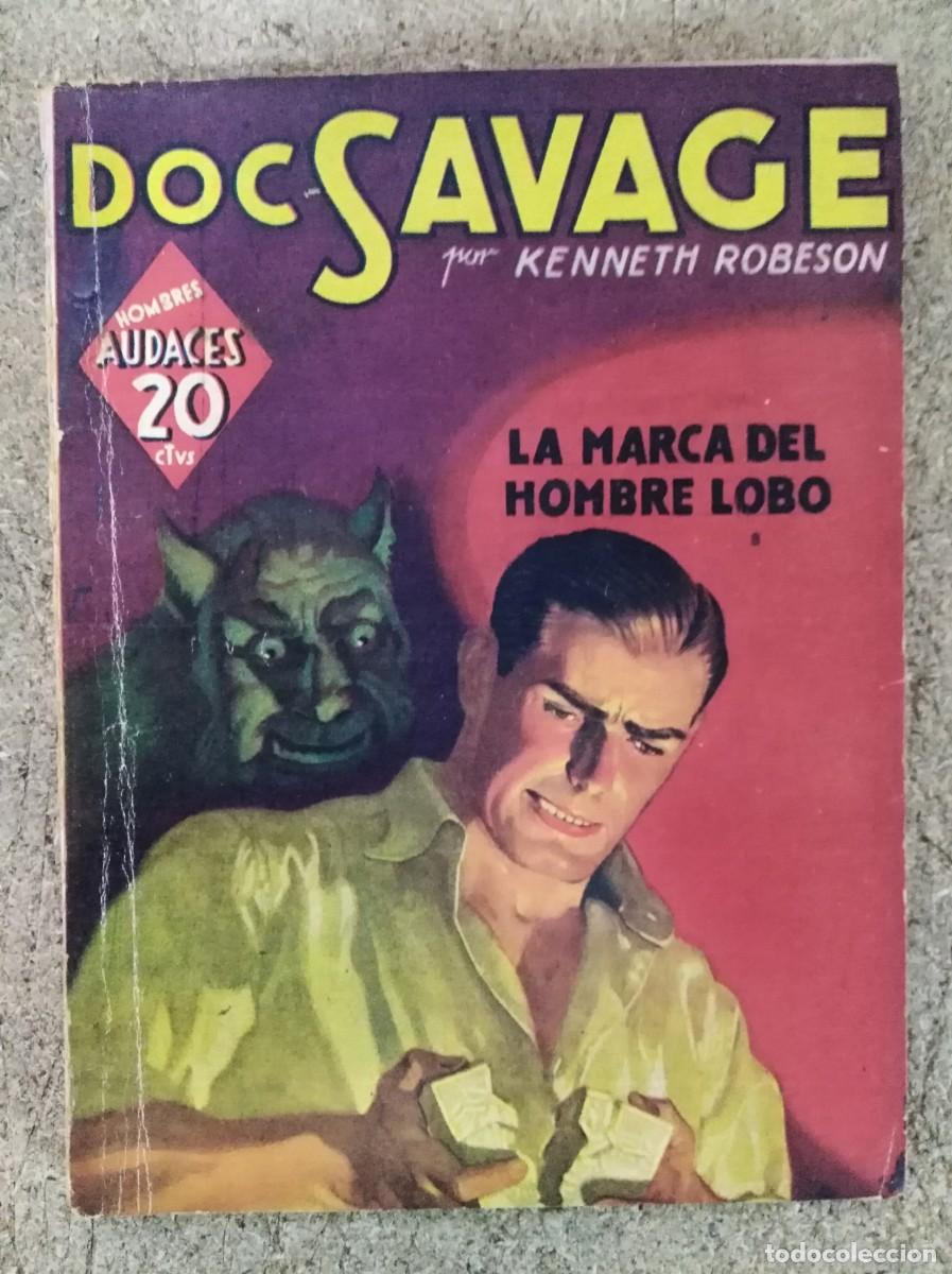 C&oacute;mics: Doc Savage 42. La Marca Del Hombre Lobo.Editorial Molino - Foto 1