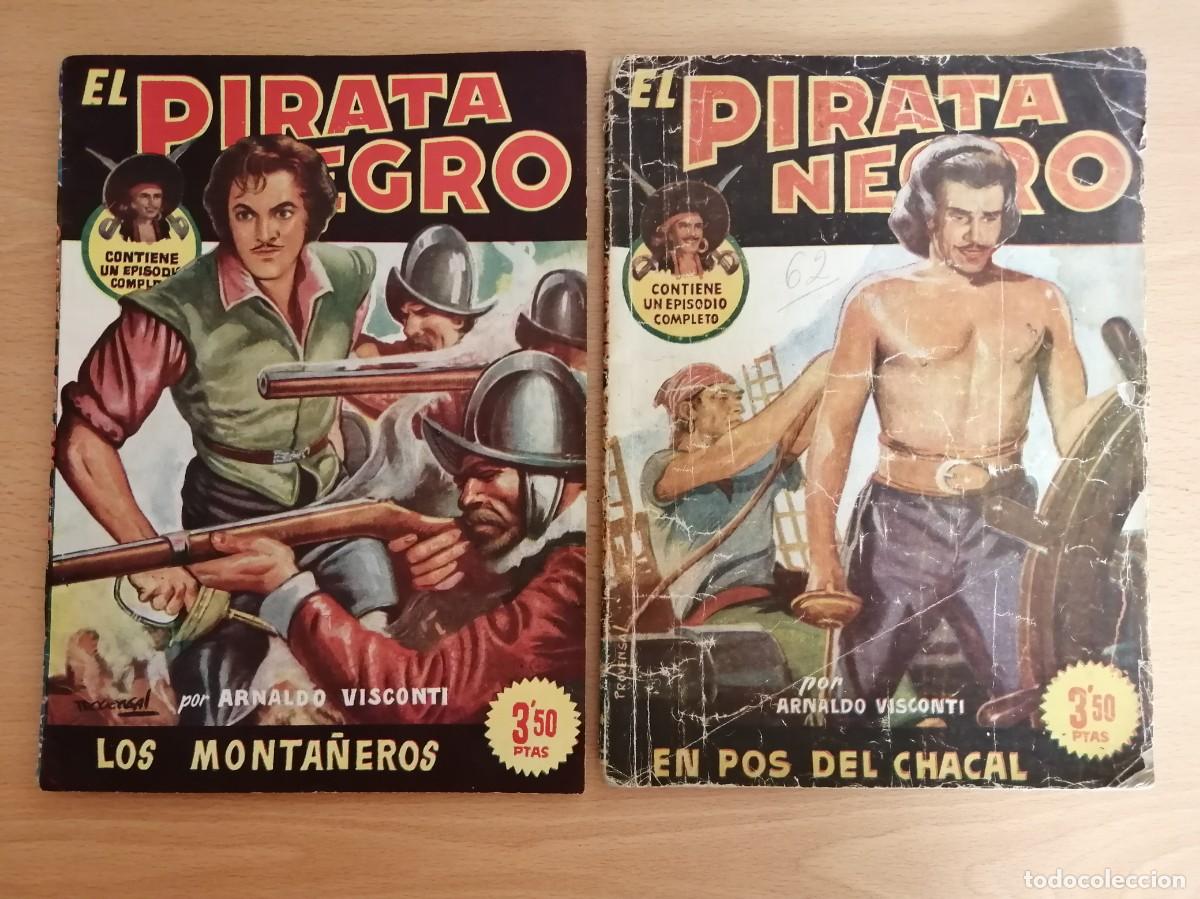 C&oacute;mics: EL PIRATA NEGRO (LOS MONTA&Ntilde;EROS - EN POS DEL CHACAL) - Foto 1