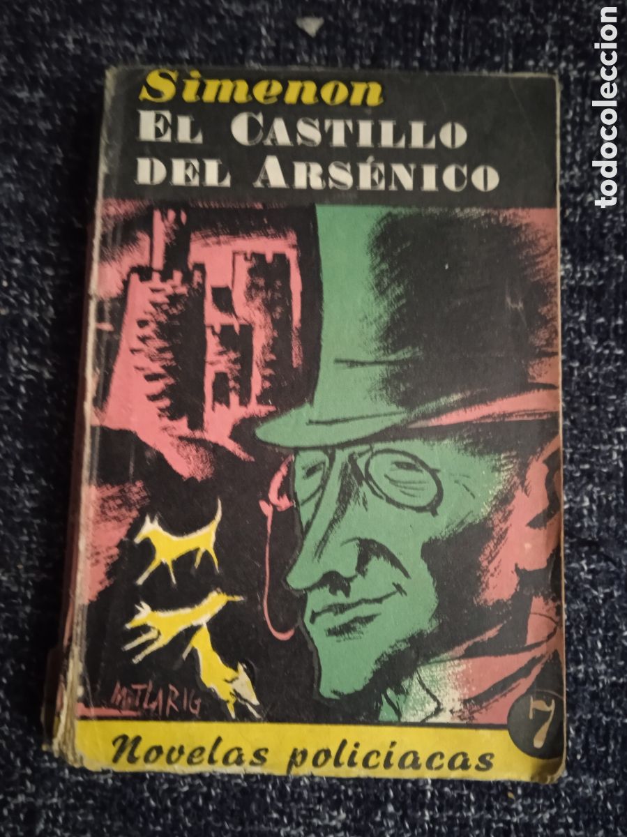 C&oacute;mics: EL CASTILLO DEL ARS&Eacute;NICO. / GEORGES SIMENON. -ED. ALBOR- AYM&Aacute; - Foto 1