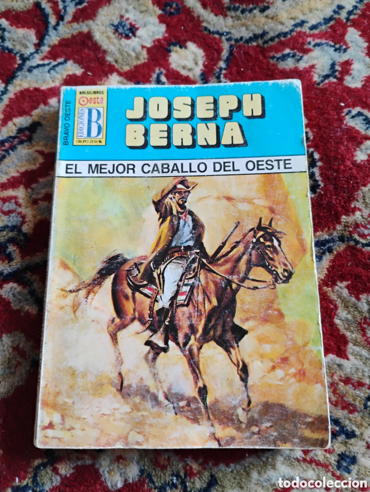 C&oacute;mics: Joseph Berna: El mejor caballo del Oeste.Col. Bravo Oeste. - Foto 1