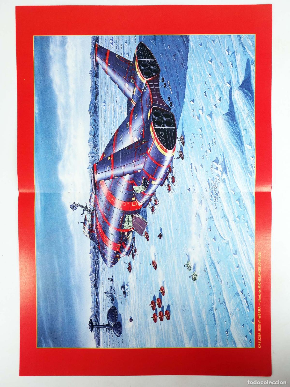 Comics : FANTACIENCIA POSTER COLECCIONABLE 28. KREUZER-JESS V1-WERRA (Michelangelo Miani) EGC, 1982