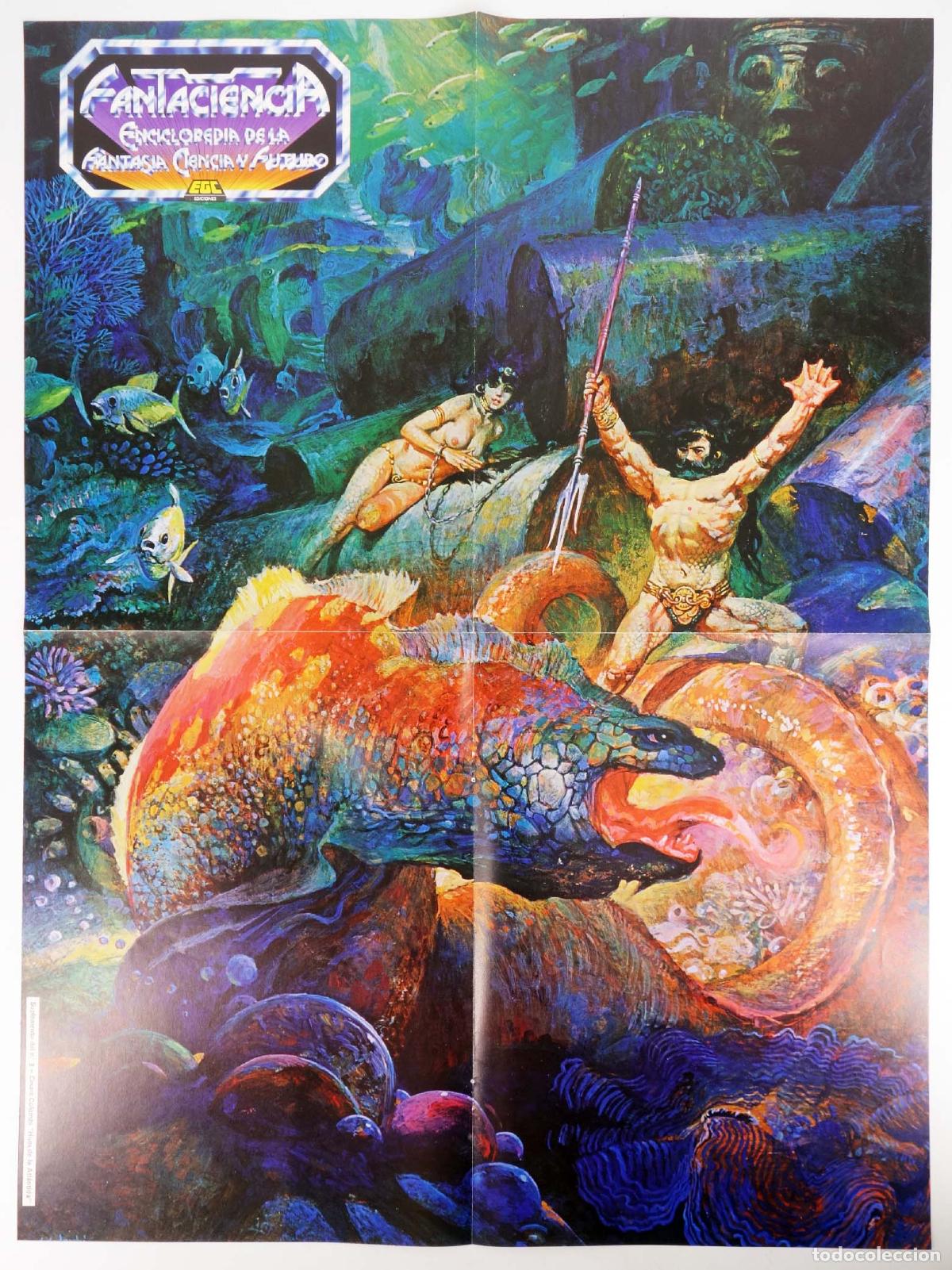 Comics : FANTACIENCIA SUPLEMENTO DEL N&ordm; 3. HIJOS DE LA ATL&Aacute;NTIDA (Cesare Colombi) EGC, 1982