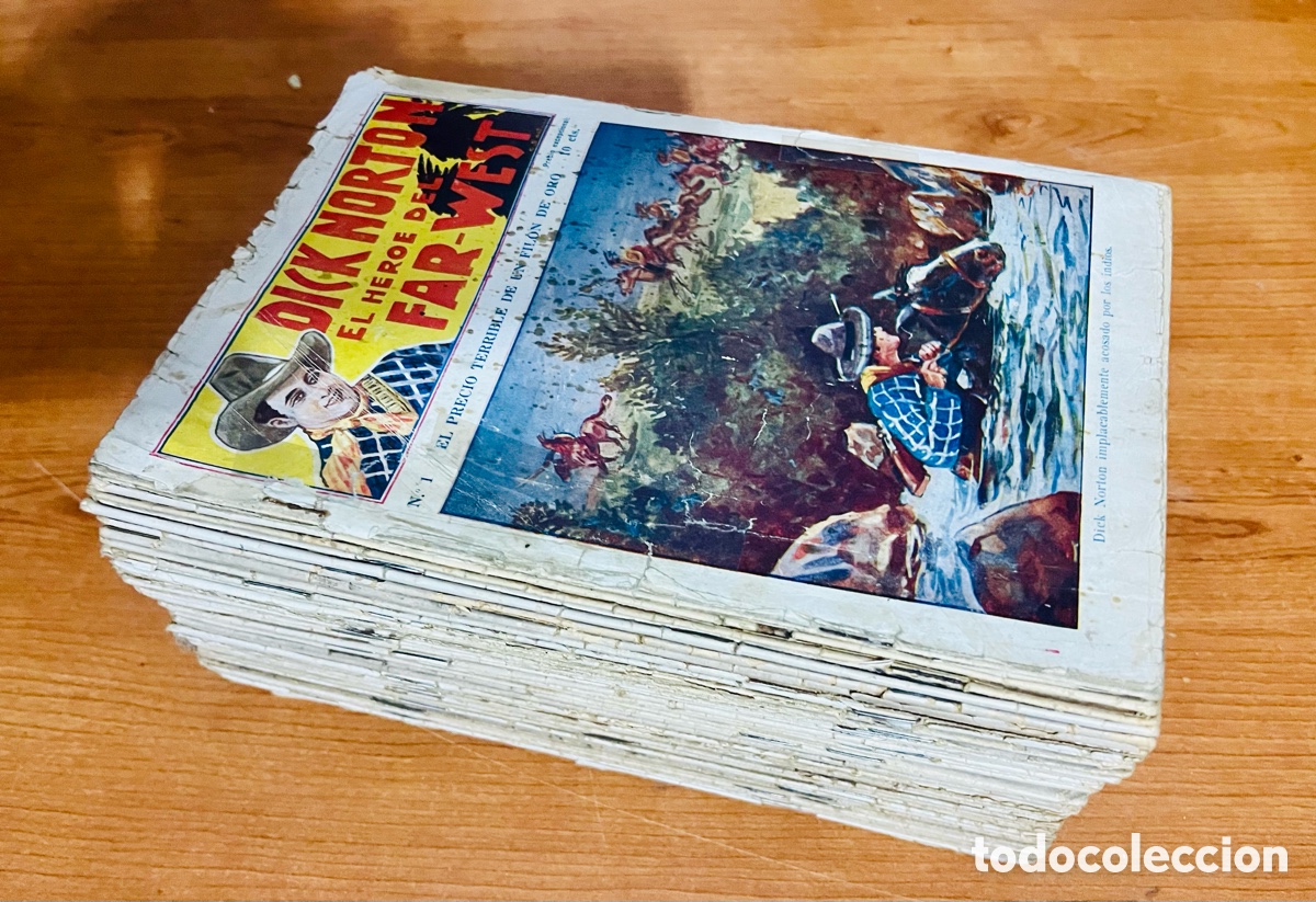 C&oacute;mics: COLECCI&Oacute;N DICK NORTON, 88 N&Uacute;MEROS DE 90, (EDITORIAL VECHI) - Foto 1