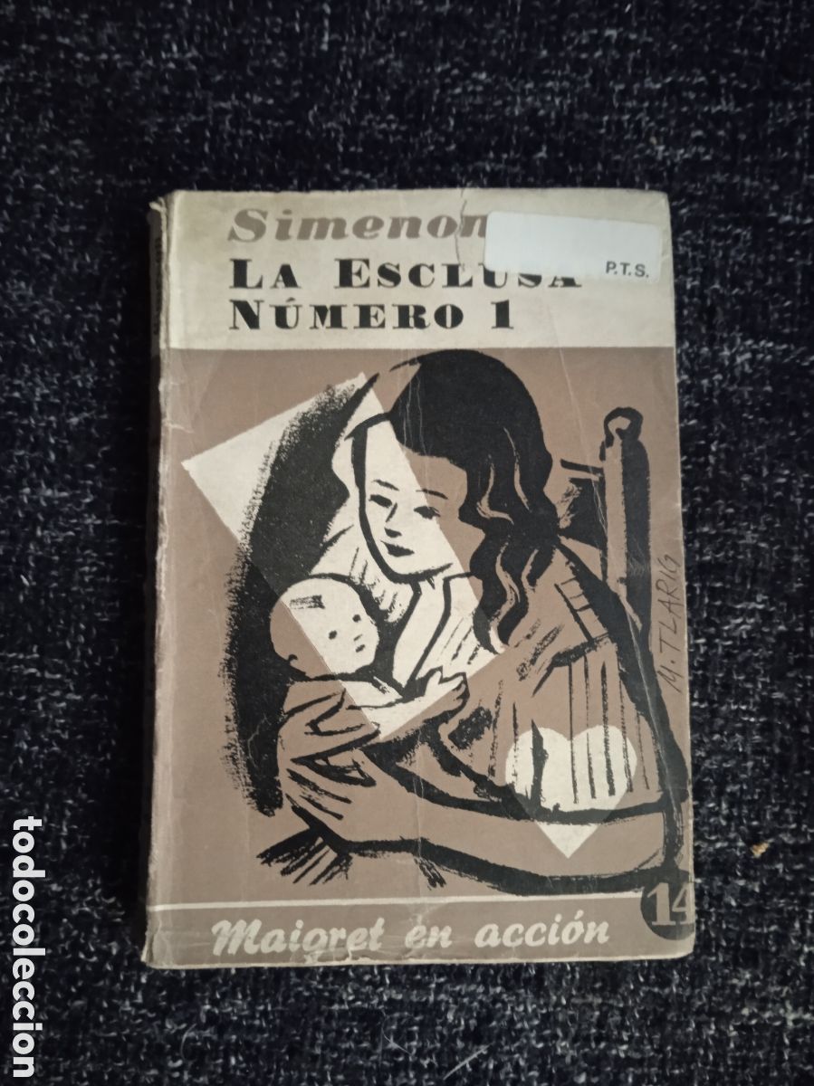 C&oacute;mics: LA ESCLUSA NUMERO 1 / GEORGES SIMENON -ED. ALBOR - Foto 1