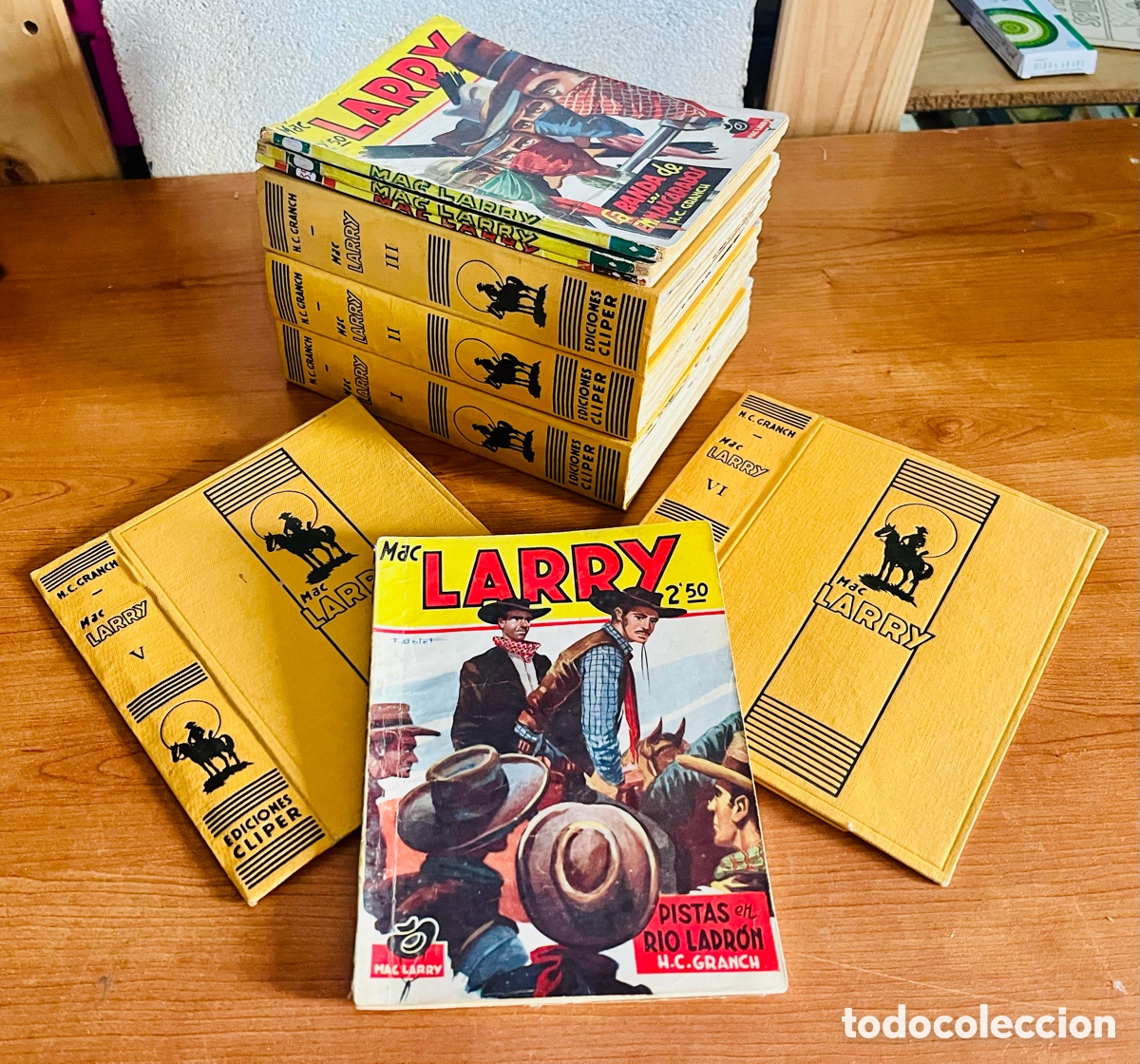 C&oacute;mics: COLECCI&Oacute;N MAC LARRY, 25 N&Uacute;MEROS DE 35 y 5 TAPAS, (EDICIONES CLIPER), ESCASA CON TAPAS!!! - Foto 2
