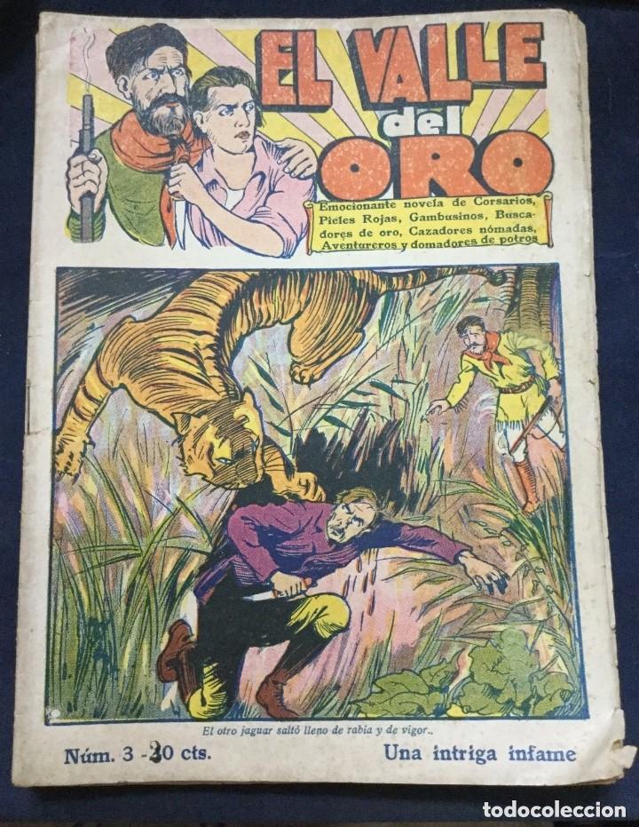 C&oacute;mics: EL VALLE DEL ORO - EDITORIAL EL GATO NEGRO 1933 - 13 comics - Foto 3