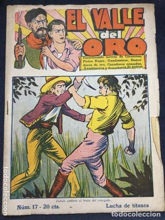 C&oacute;mics: EL VALLE DEL ORO - EDITORIAL EL GATO NEGRO 1933 - 13 comics - Foto 4
