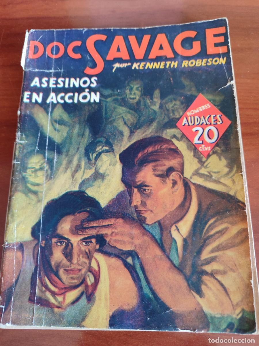 C&oacute;mics: DOC SAVAGE - ASESINOS EN ACCION - MOLINO ARGENTINA - Foto 1