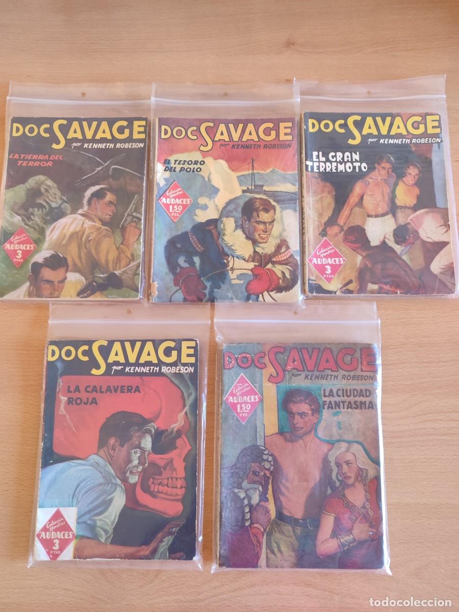 C&oacute;mics: LOTE DE 10 NOVELAS DE DOC SAVAGE - EDITORIAL MOLINO - Foto 2