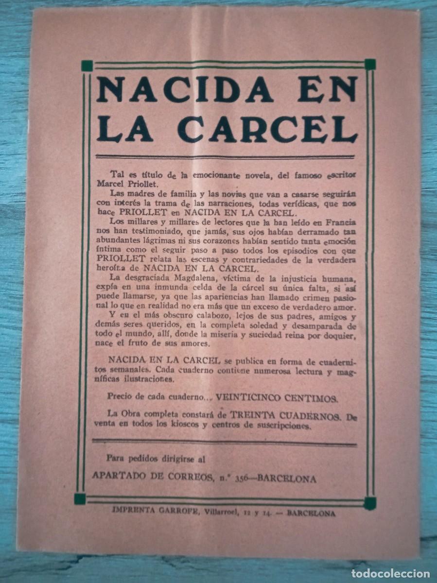 C&oacute;mics: NACIDA EN LA CARCEL, MARCEL PRIOLLET, FASCICULO 7 - Foto 3