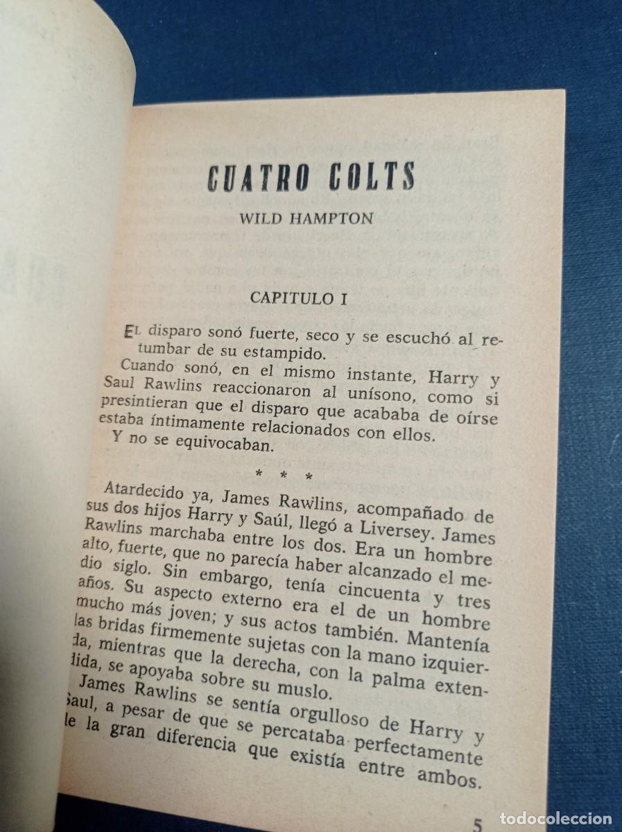 C&oacute;mics: CUATRO COLTS. WILD HAMPTON. COL. OESTE N&ordm; 444. ROLL&Aacute;N, 1970. VER ++ - Foto 3