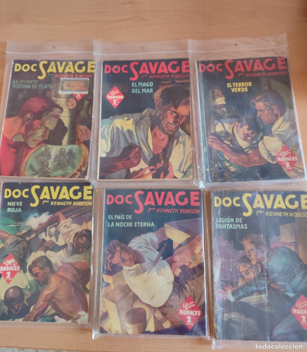 C&oacute;mics: LOTE DE 29 NOVELAS DE DOC SAVAGE - EDITORIAL MOLINO - Foto 4