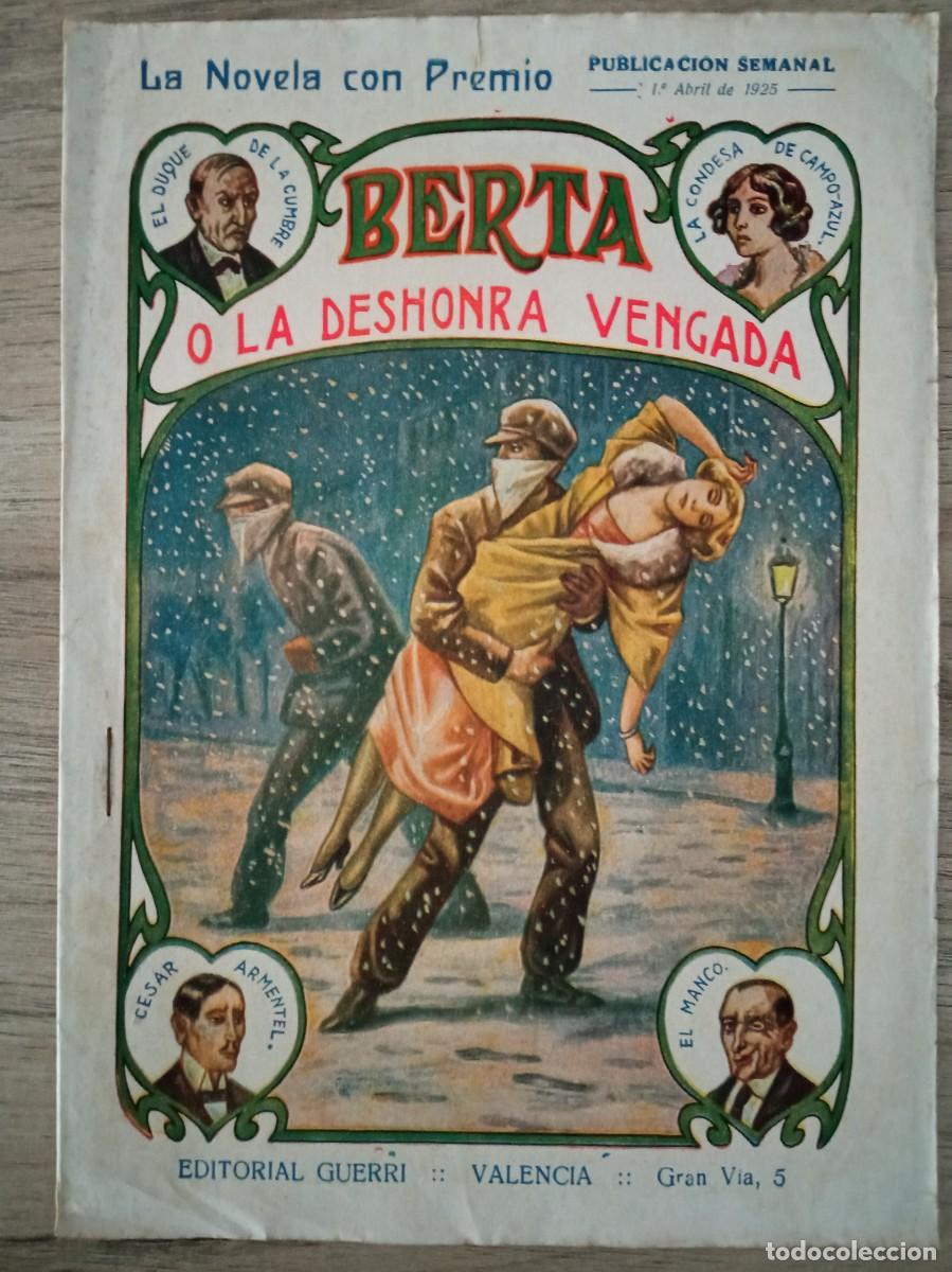 C&oacute;mics: BERTA O LA DESHONRA VENGADA, FASC&Iacute;CULO N&ordm; 1, A&Ntilde;O 1925, 16 PAG. - Foto 1