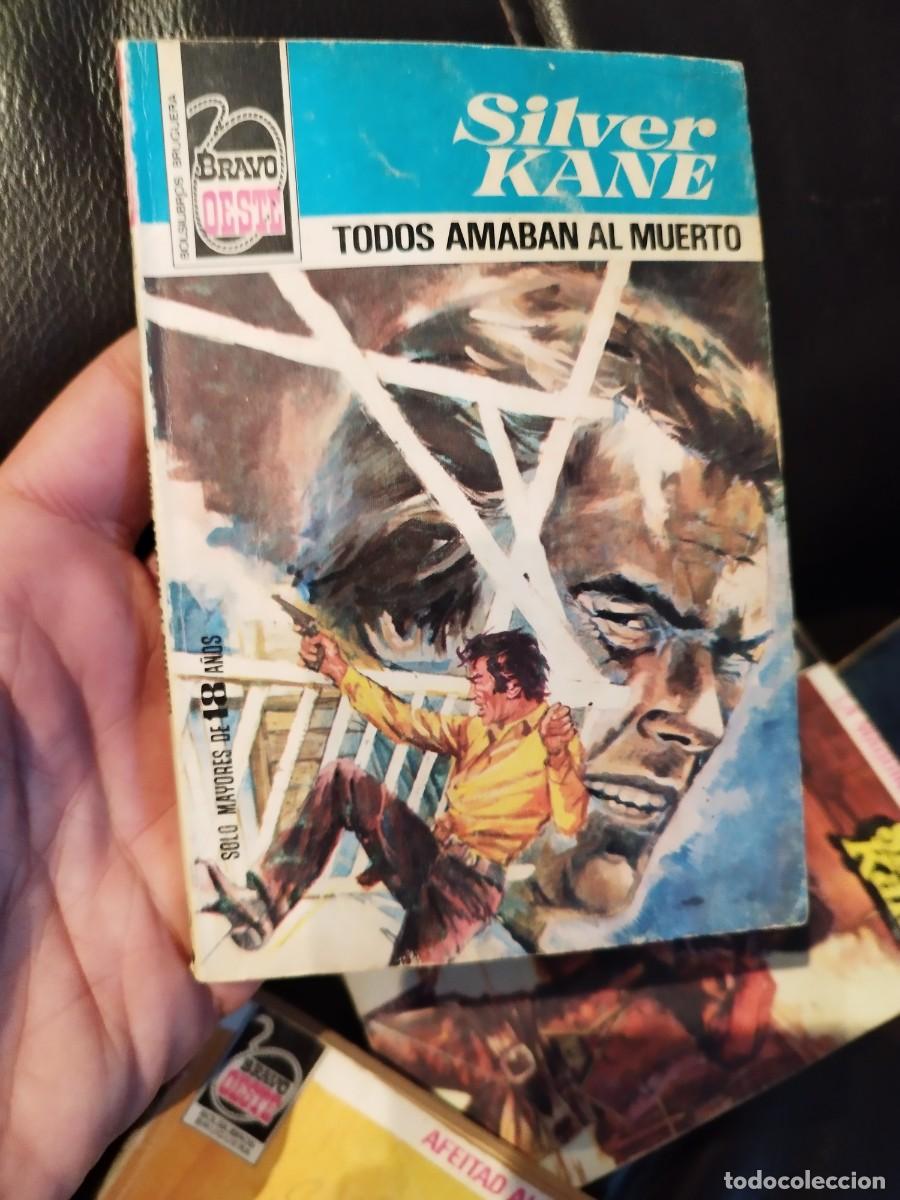 C&oacute;mics: Cinco novelas de bolsillo de Silver Kane. Oeste , western. - Foto 2