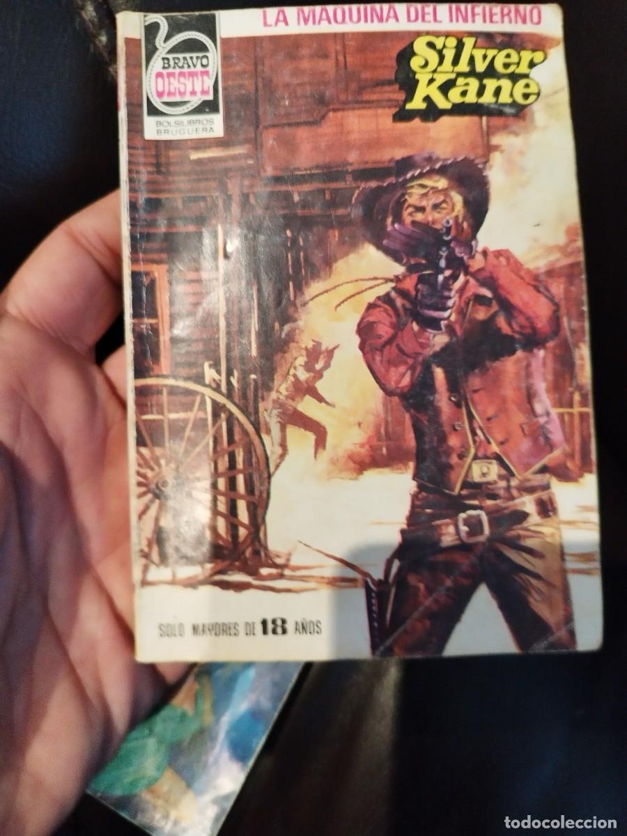 C&oacute;mics: Cinco novelas de bolsillo de Silver Kane. Oeste , western. - Foto 16