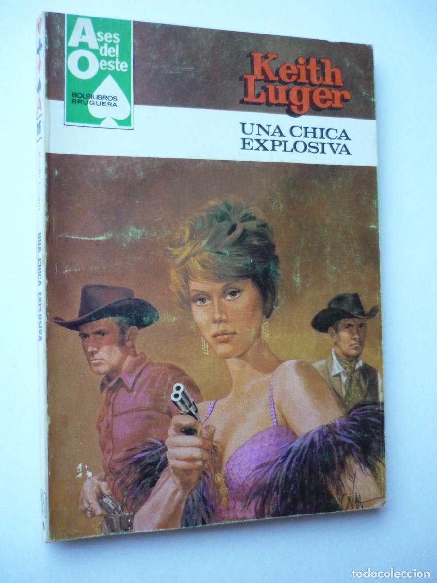 C&oacute;mics: Novela del oeste . Una chica explosiva , Keith Luger , Ases del Oeste 1187 - Foto 1