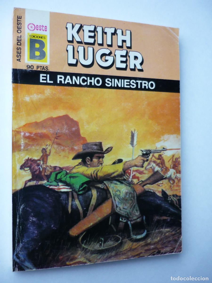 C&oacute;mics: Novela del oeste . El rancho siniestro , Keith Luger , Ases del Oeste 129 - Foto 1
