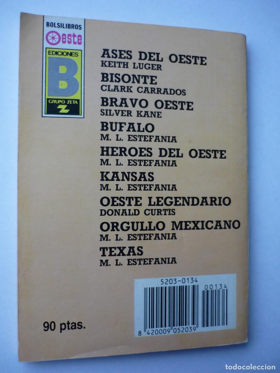 C&oacute;mics: Novela del oeste . Dos revolveres calientes , Keith Luger , Ases del Oeste 134 - Foto 2
