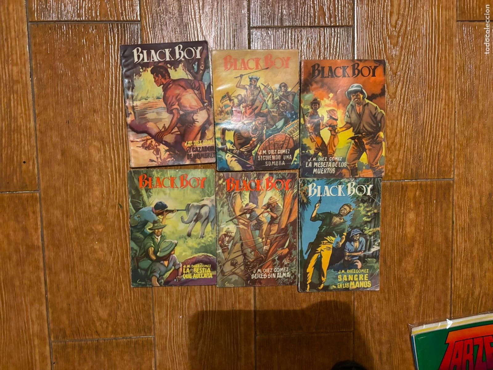 C&oacute;mics: BLACK BOY 1 AL 6 COLECCI&Oacute;N COMPLETA - EDITORIAL MOLINO 1954 - Foto 1