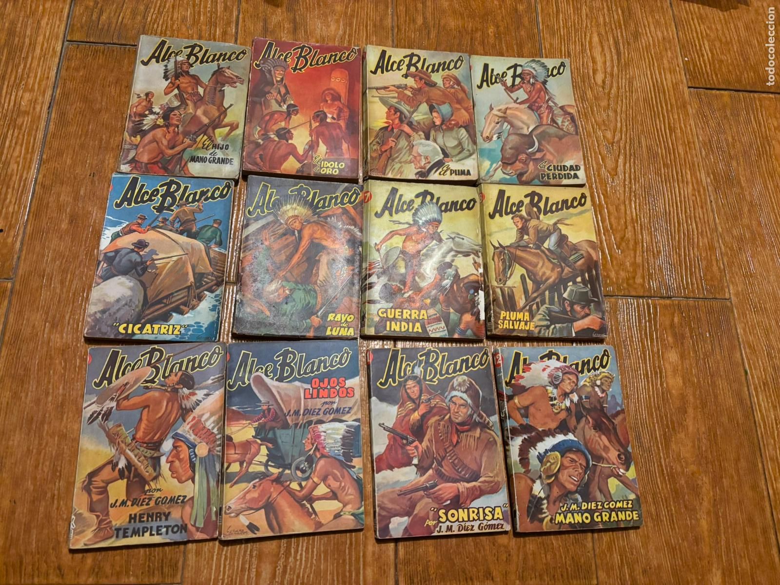 C&oacute;mics: ALCE BLANCO 1 AL 12 COLECCI&Oacute;N COMPLETA - EDITORIAL MOLINO - Foto 1