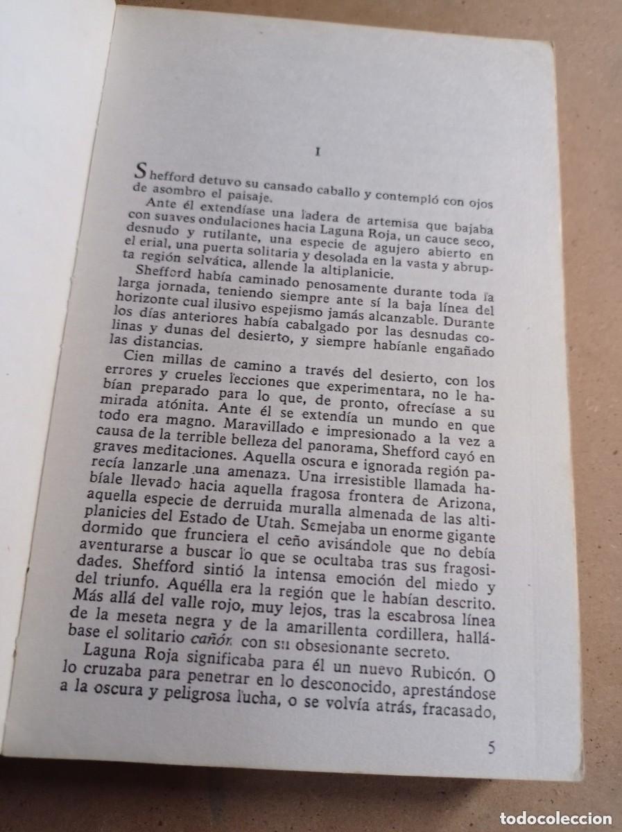 C&oacute;mics: EL CAMINO DEL ARCO IRIS. ZANE GREY. EDITORIAL JUVENTUD, 1981. VER ++++ - Foto 2