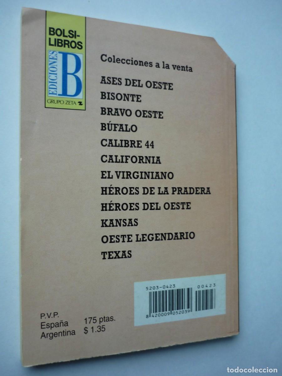 C&oacute;mics: Novela del oeste . La oferta de un cobarde , Keith Luger , Ases del Oeste 423 - Foto 2