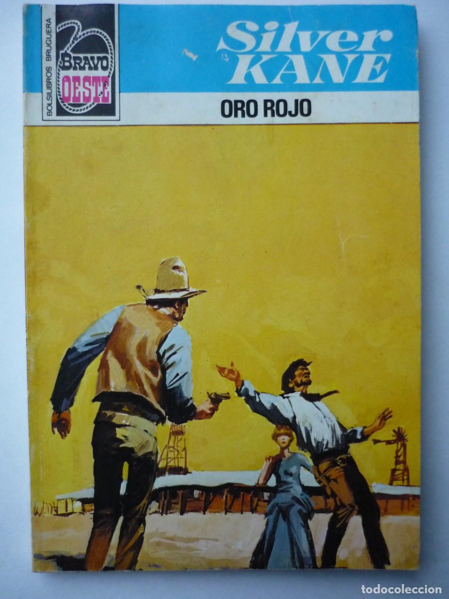 C&oacute;mics: Novela del oeste . Oro rojo , Silver Kane , Bravo Oeste 974 - Foto 1