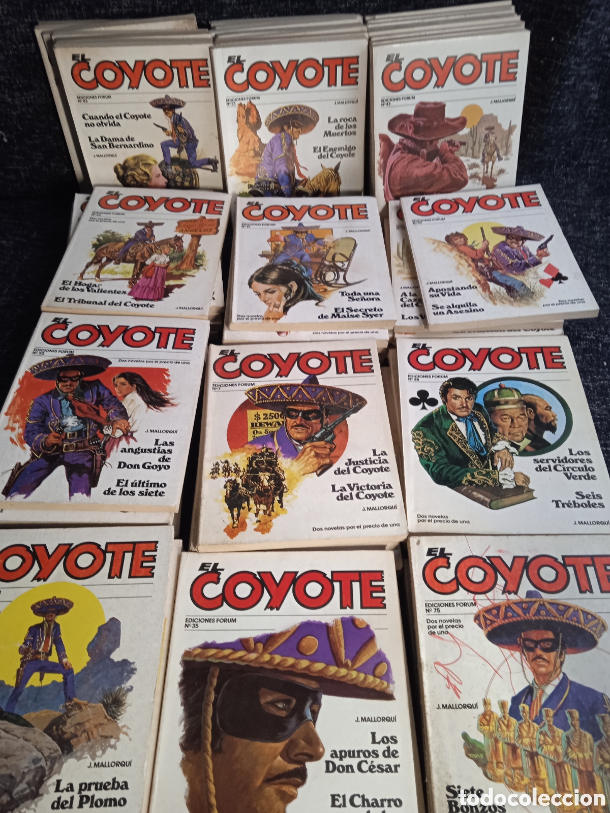 C&oacute;mics: EL COYOTE - LOTE DE 68 LIBROS -ED. FORUM - Foto 1