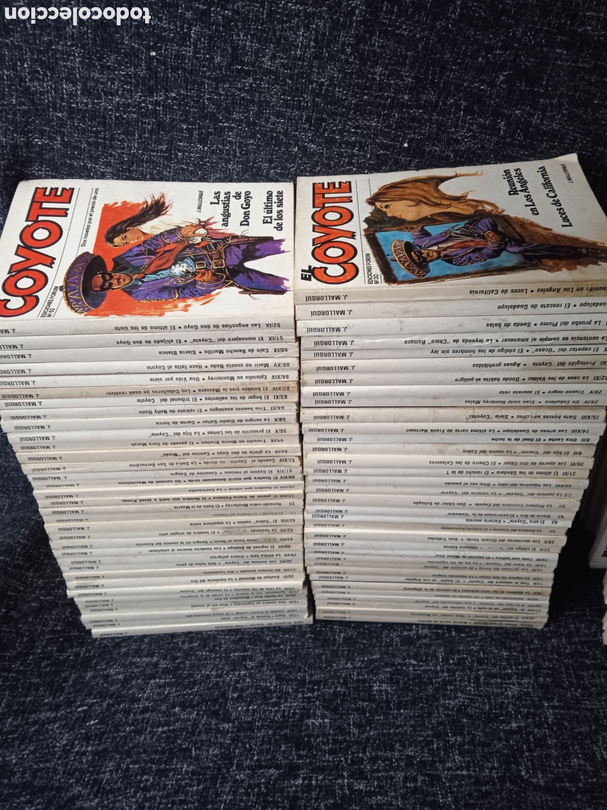 C&oacute;mics: EL COYOTE - LOTE DE 68 LIBROS -ED. FORUM - Foto 2
