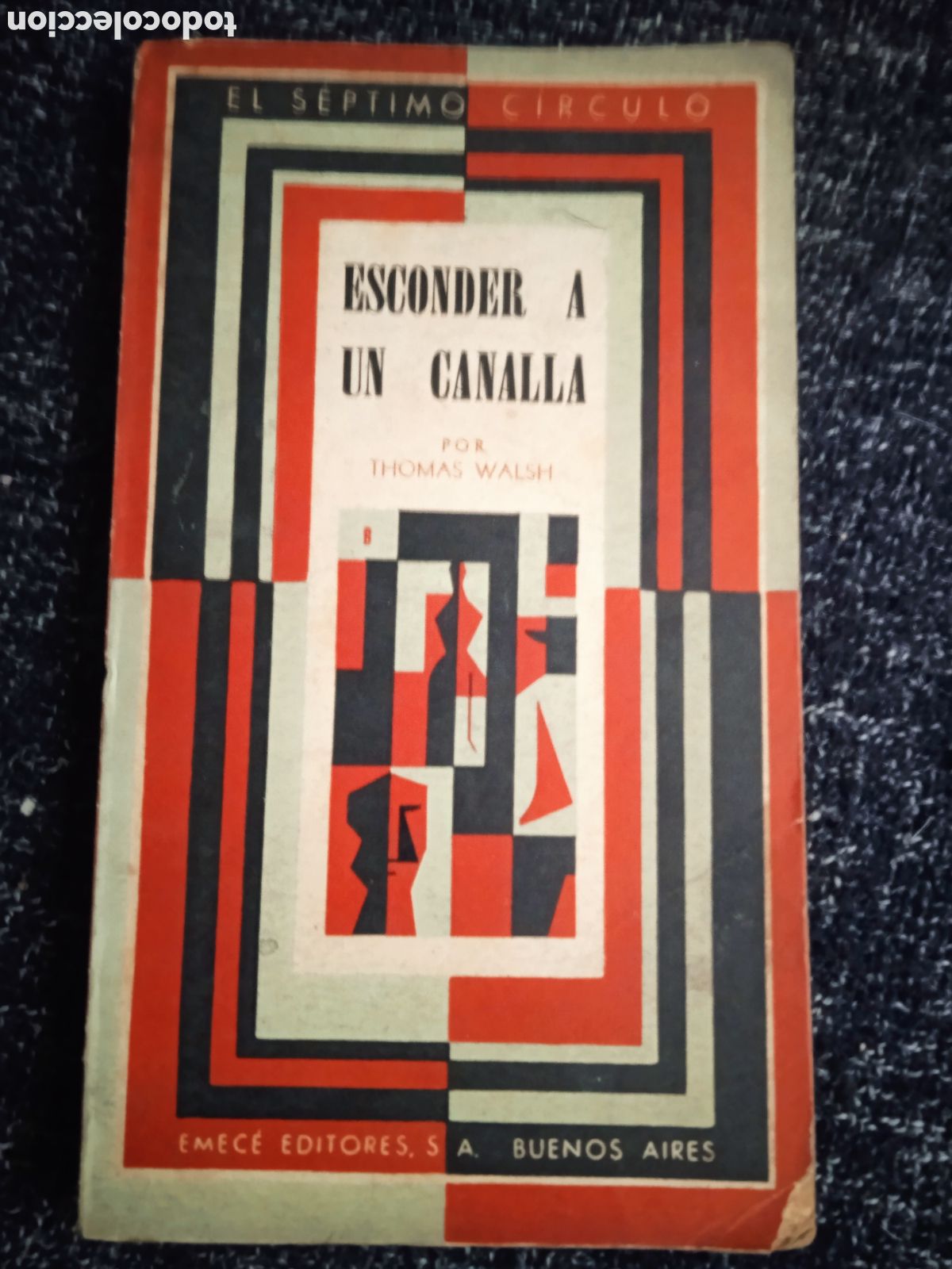 C&oacute;mics: Esconder a un canalla / Thomas Walsh - El s&eacute;ptimo c&iacute;rculo -ED. ARGENTINA - Foto 1