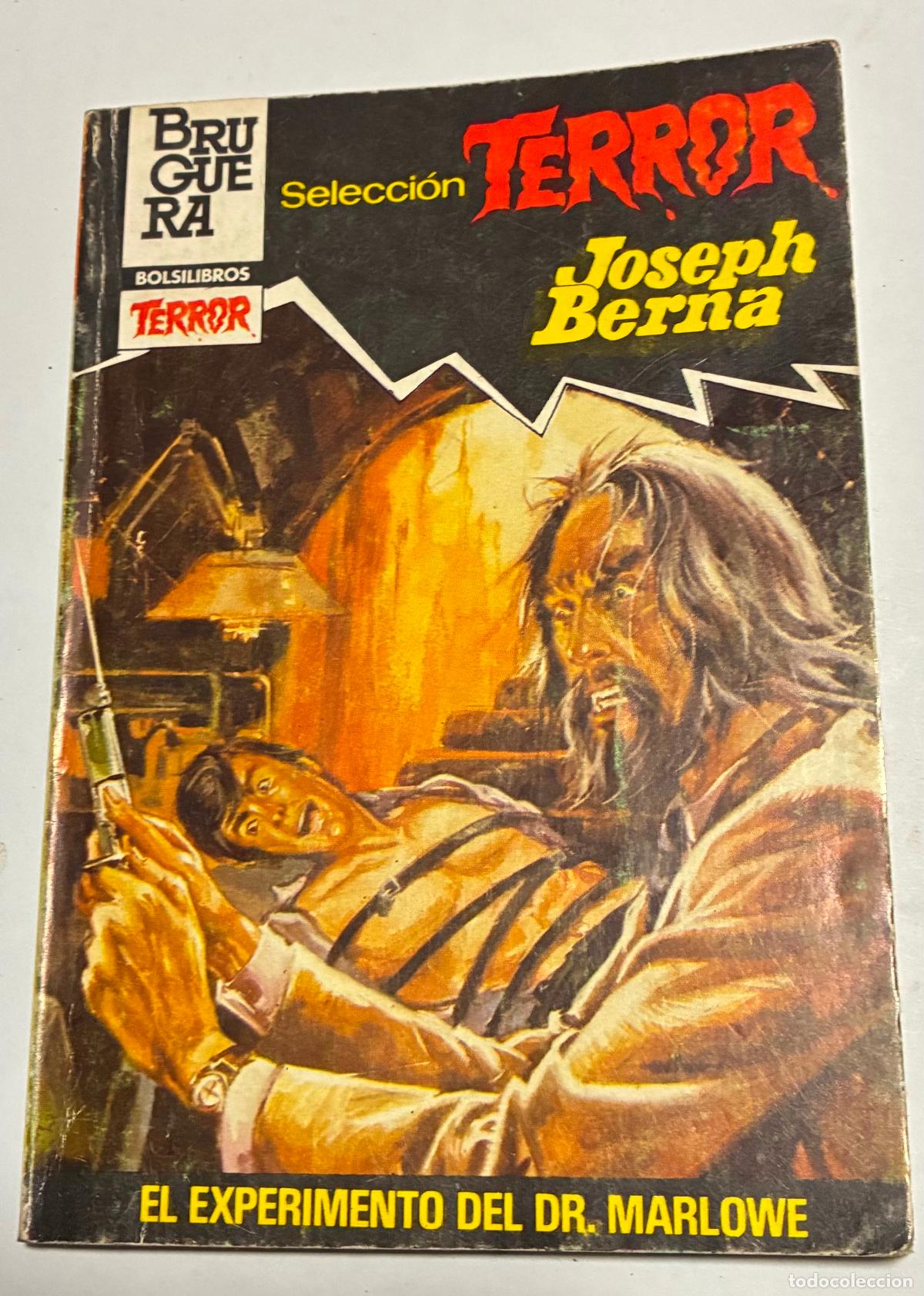 C&oacute;mics: EL EXPERIMENTO DEL DR, MARLOWE, Joseph Berna, Seleccion terror - Foto 1