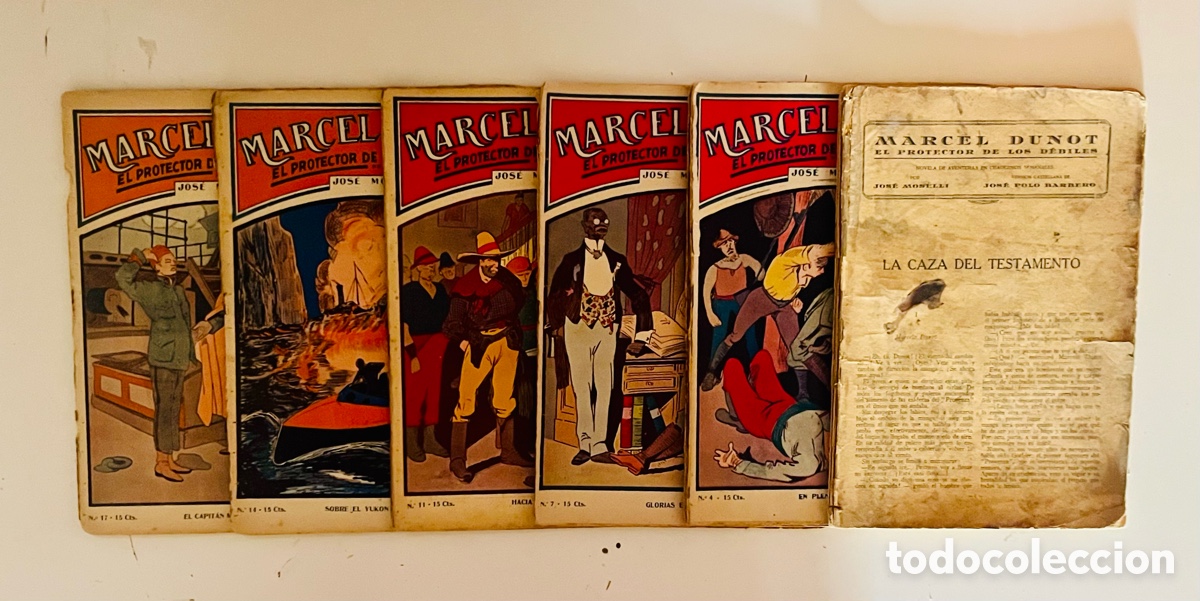 C&oacute;mics: COLECCI&Oacute;N MARCEL DUNOT, 20 N&Uacute;MEROS COMPLETA, (EDICIONES BISTAGNE) - Foto 1